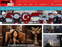 Tablet Screenshot of adanapost.com